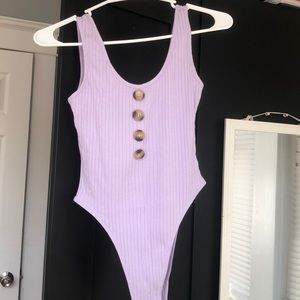 Lavender/ light purple  BodySuit